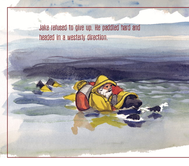 The legend of Jake the Salty Dog, written by Robbert Gossett, illustrated by Michael Meissner, Page 24